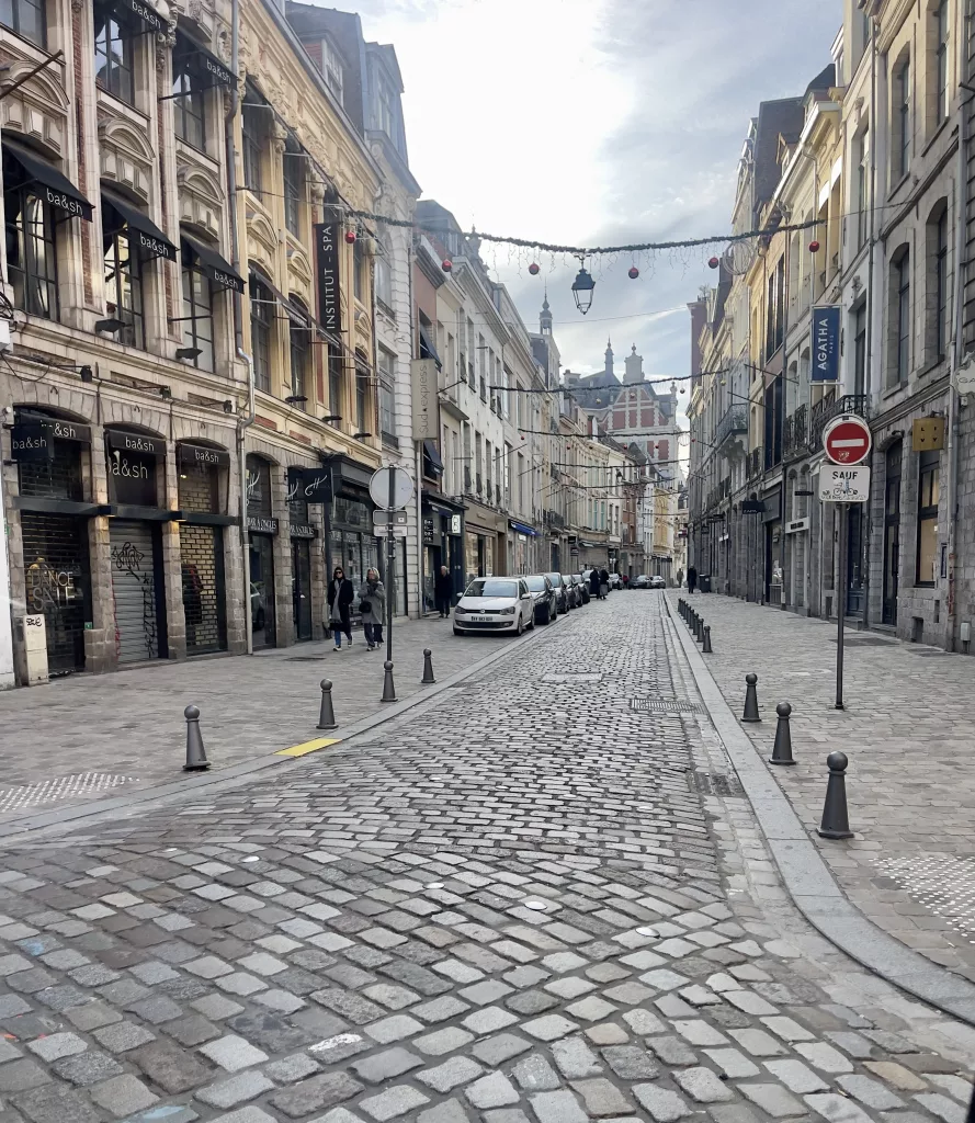 rue piétonne vieux Lille