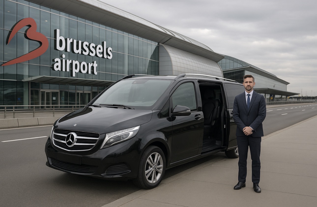VTC Lille Bruxelles Zaventem – Transfert premium en Mercedes Classe V 7 places