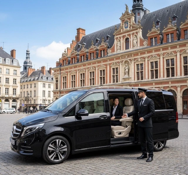 Réservation VTC minivan 7 places à Lille