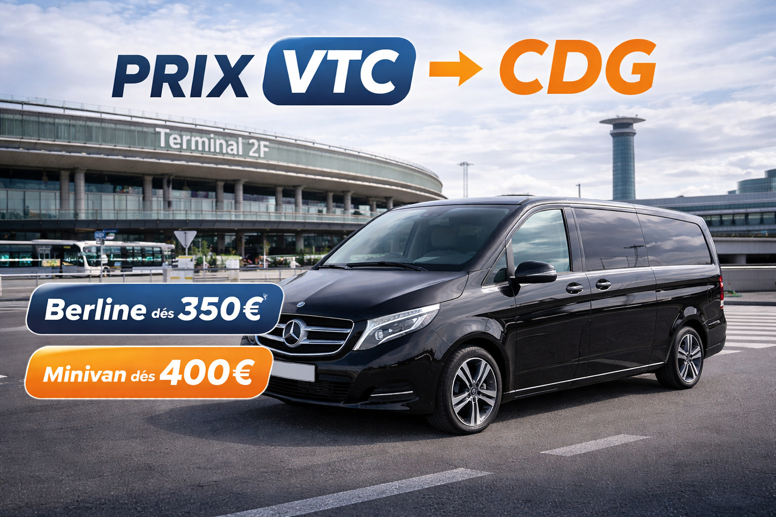 Prix VTC Lille CDG : tarif chauffeur privé 2026