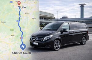 Lille, vers l’aéroport de Charles-de-Gaulle